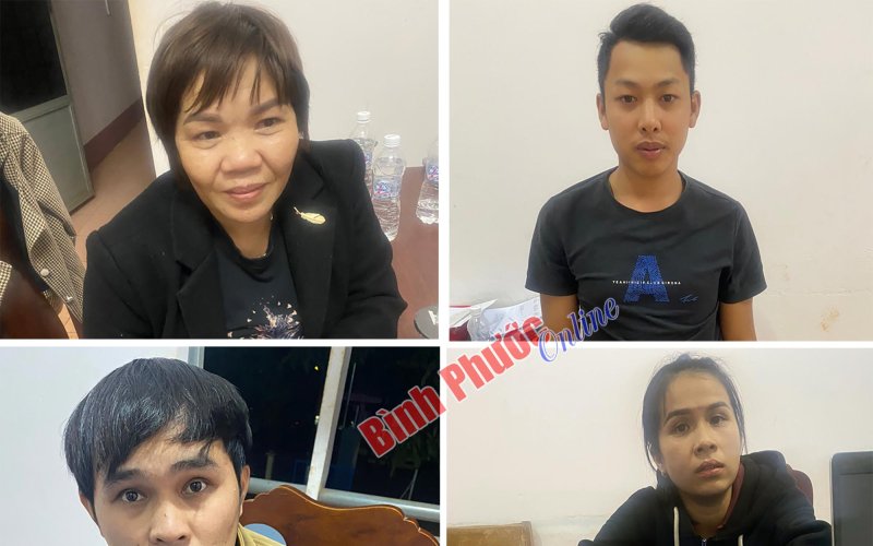 Bình Phước: Triệt phá nhóm đối tượng cho vay lãi nặng, cá độ bóng đá, ghi số đề 