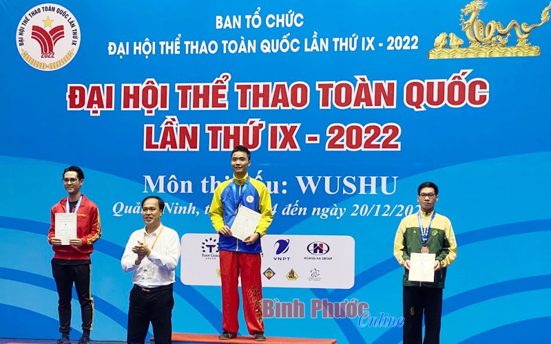 Bình Phước xếp thứ 26 tại Đại hội thể thao toàn quốc lần thứ IX