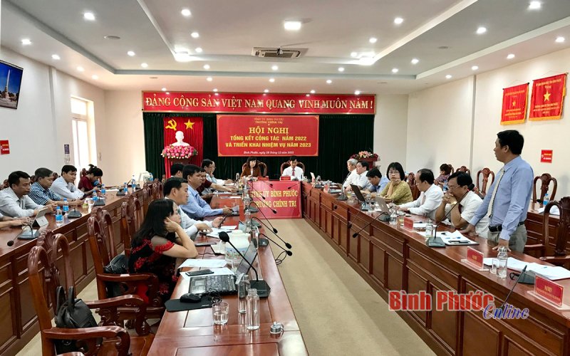 Cần có lộ trình cụ thể xây dựng Trường Chính trị tỉnh Bình Phước đạt chuẩn