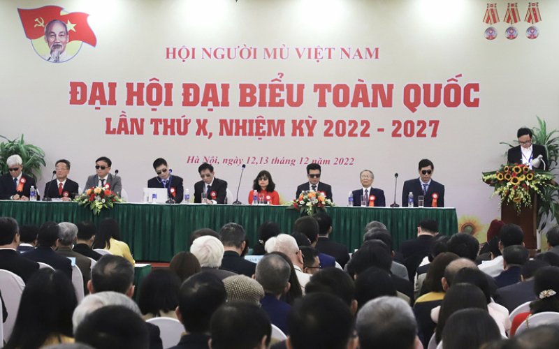 Đại hội Đại biểu toàn quốc Hội Người mù Việt Nam lần thứ X nhiệm kỳ 2022-2027​