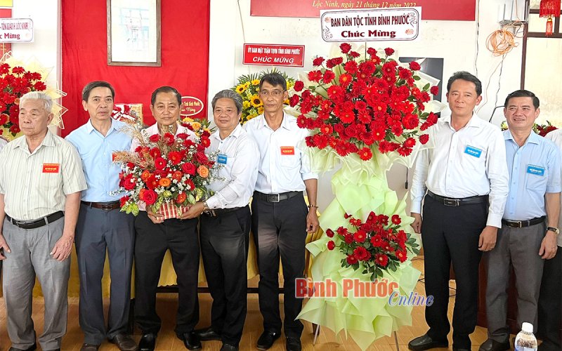 Đại hội Hội người Hoa huyện Lộc Ninh lần thứ III, nhiệm kỳ 2022-2027