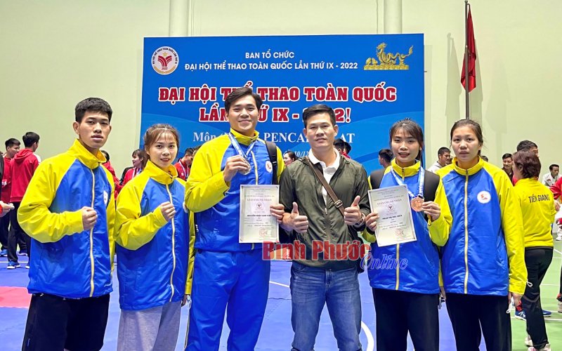 Đại hội Thể thao toàn quốc lần thứ IX năm 2022: Bình Phước đoạt 2 huy chương môn pencak silat