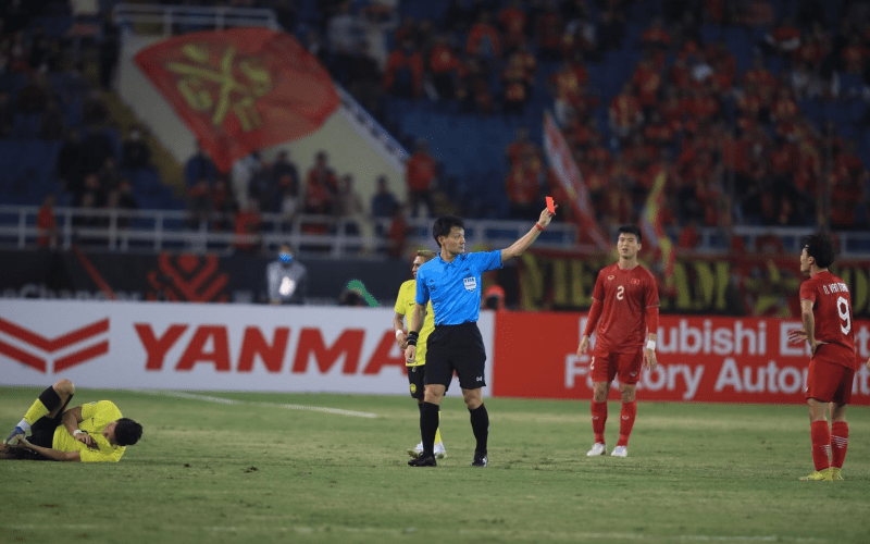 Điểm trừ dành cho đội tuyển Việt