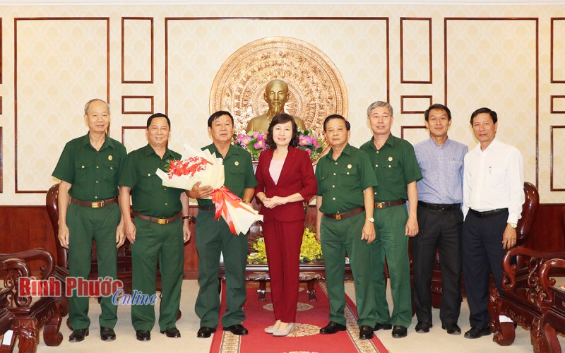 Đoàn đại biểu Bình Phước phải tích cực tham gia đóng góp cho Đại hội đại biểu Hội Cựu chiến binh Việt Nam