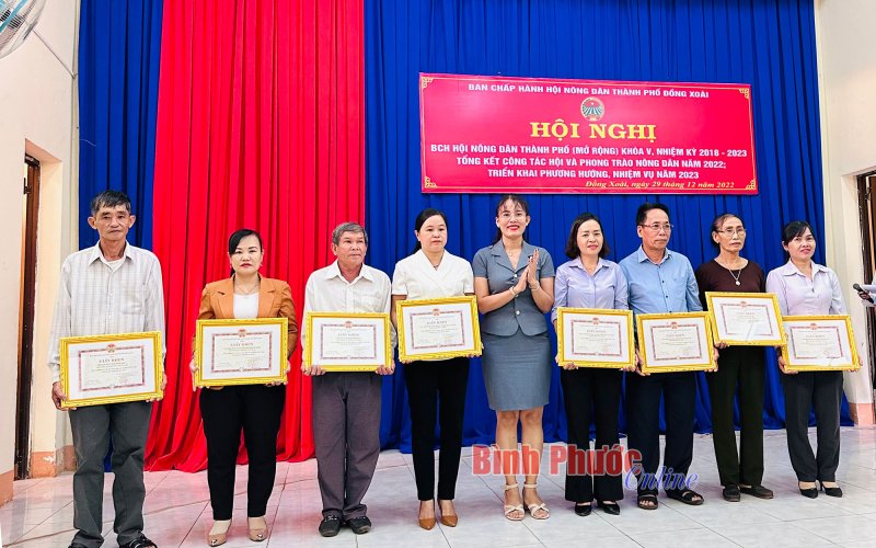 Hội Nông dân TP. Đồng Xoài đổi mới nội dung và phương thức hoạt động