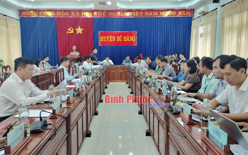 Kiểm tra thực hiện công tác phổ biến, giáo dục pháp luật tại Bù Đăng