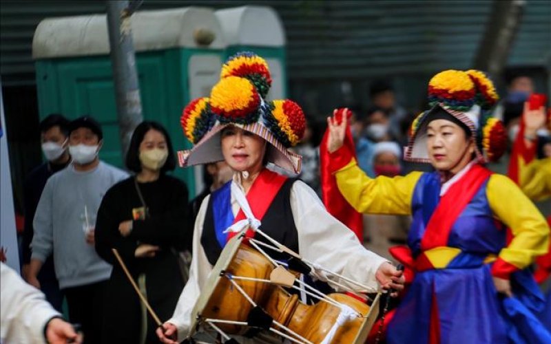 Lễ hội 'Con đường văn h&oacute;a hữu nghị Việt - H&agrave;n'