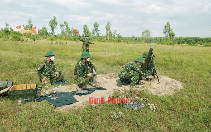 Lực lượng vũ trang Bình Phước phát huy truyền thống 77 năm xây dựng, chiến đấu và trưởng thành