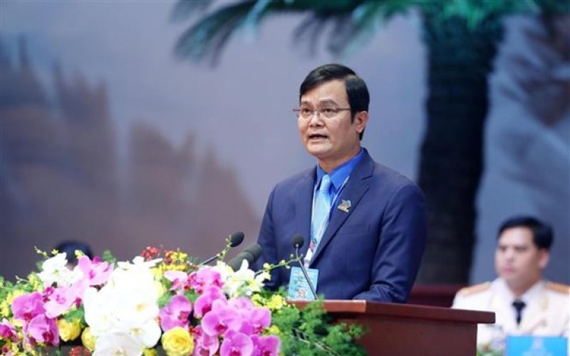 Ông Bùi Quang Huy tái đắc cử Bí thư thứ Nhất Trung ương Đoàn