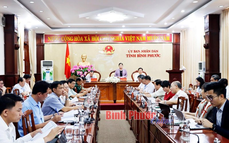 Quy hoạch tỉnh Bình Phước phải đảm bảo yêu cầu, có chất lượng cao