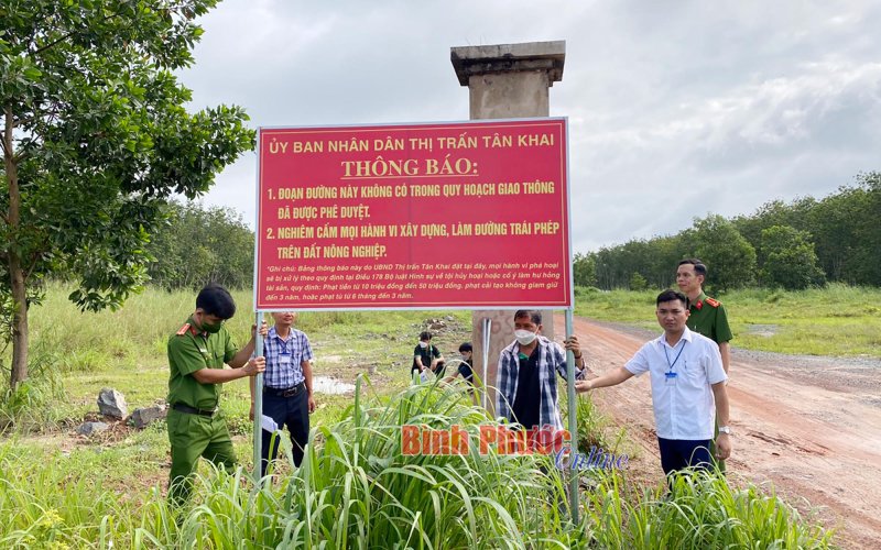 Siết chặt quản lý phân lô, bán nền