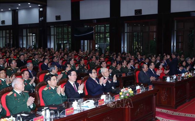 Tổng Bí thư dự khai mạc Đại hội Hội Cựu chiến binh Việt Nam lần thứ VII