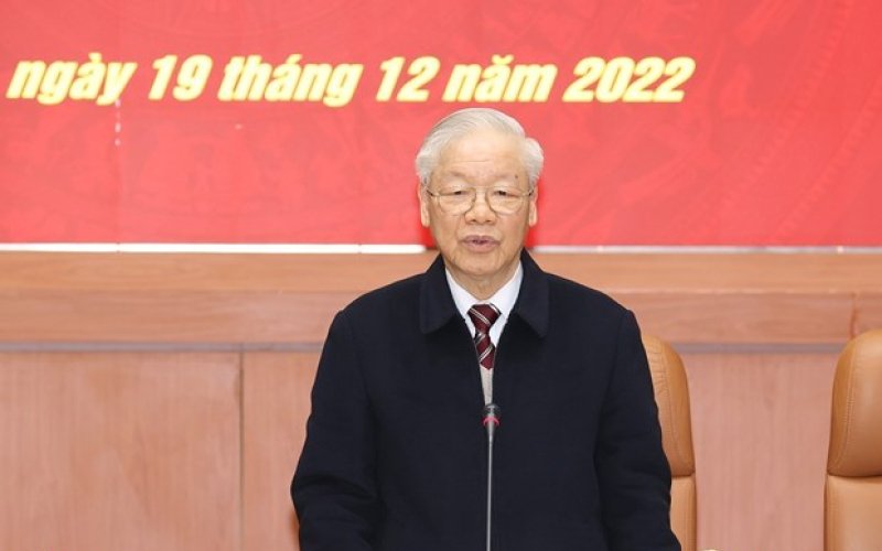 Tổng Bí thư: Quyết liệt điều chỉnh lực lượng quân đội tinh, gọn, mạnh