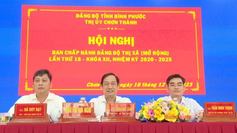 Chơn Thành: 22/24 chỉ tiêu kế hoạch năm đạt và vượt 