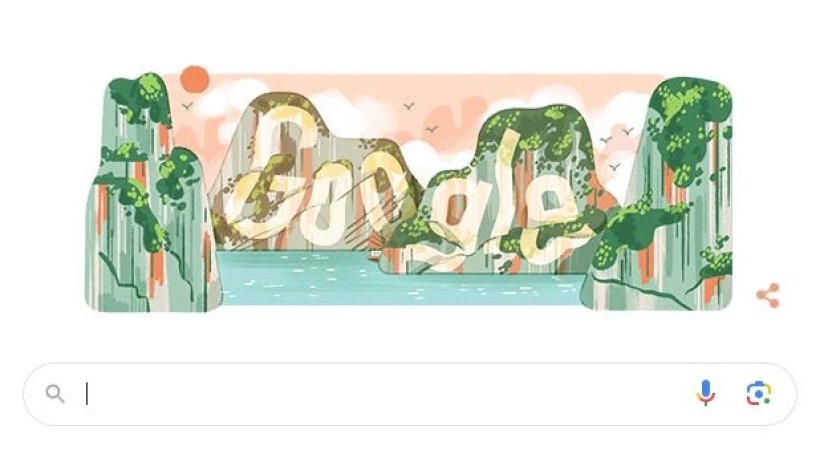 Google đặt hình ảnh biểu tượng tôn vinh Vịnh Hạ Long
