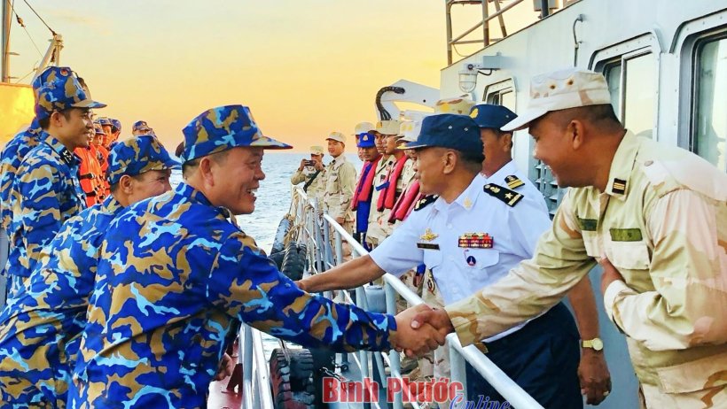Hải quân Việt Nam - Campuchia tuần tra chung lần thứ 73