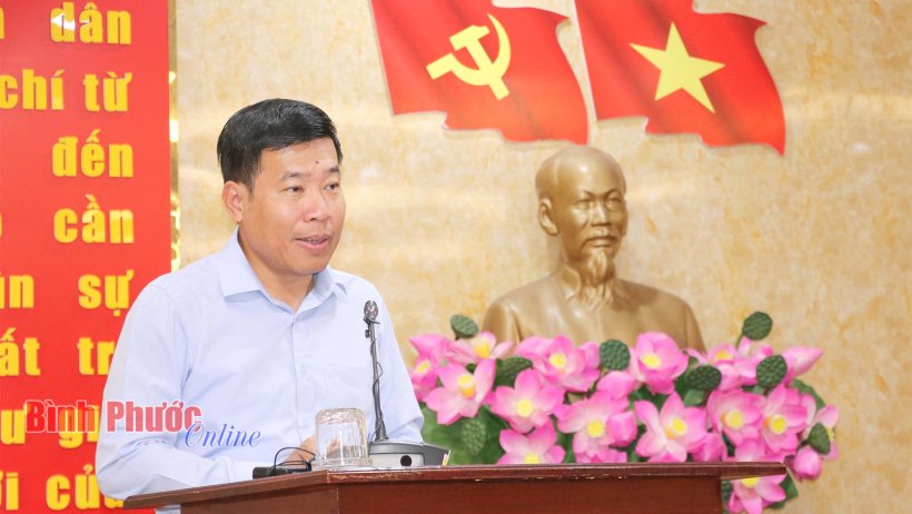 Hội nghị Ban Chấp hành Đảng bộ tỉnh Bình Phước (chuyên đề)