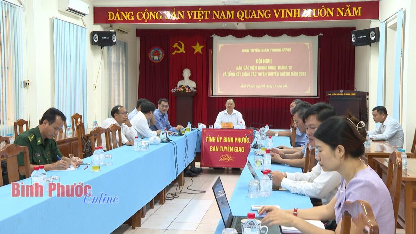 Hội nghị báo cáo viên nên dành nhiều thời gian để chia sẻ kinh nghiệm