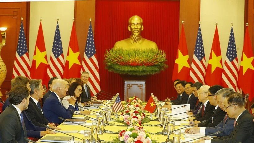 Năm 2023 đánh dấu nhiều bước tiến quan trọng trong quan hệ Việt Nam - Mỹ