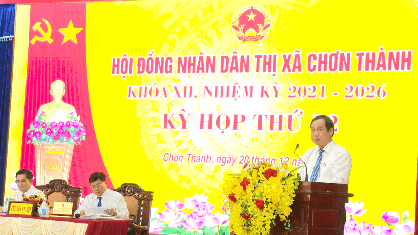 Năm 2024, Chơn Thành phấn đấu tổng giá trị sản xuất các ngành tăng 13-14%