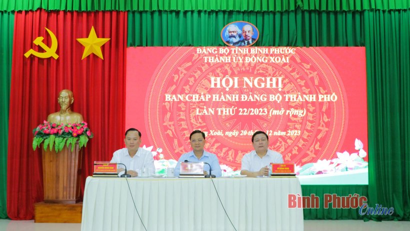 Năm 2024, TP. Đồng Xoài duy trì tốc độ tăng trưởng kinh tế 15,12%