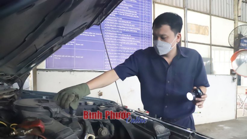 Sẵn sàng kiểm định phương tiện dịp cuối năm