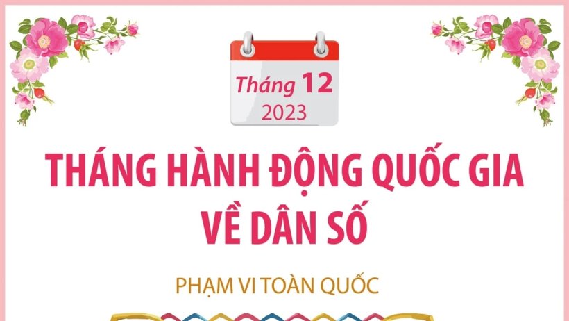 Tháng 12-2023: Tháng Hành động Quốc gia về Dân số