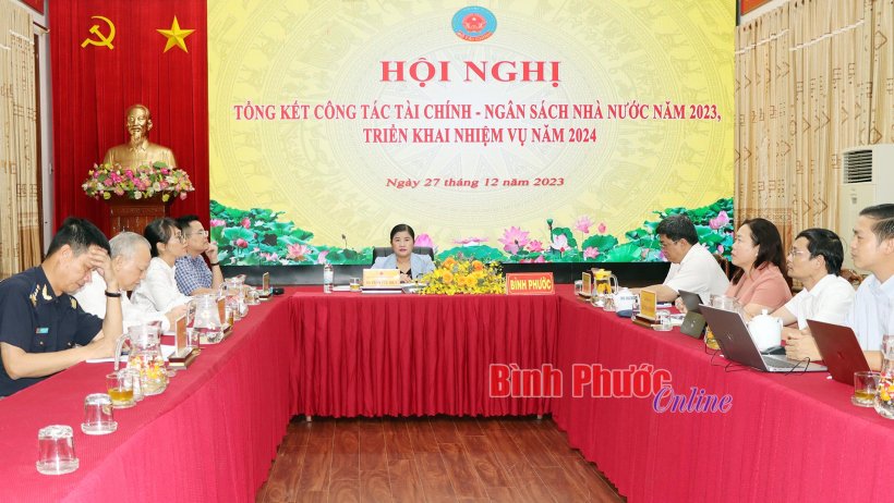 Tổng kết công tác tài chính - ngân sách năm 2023