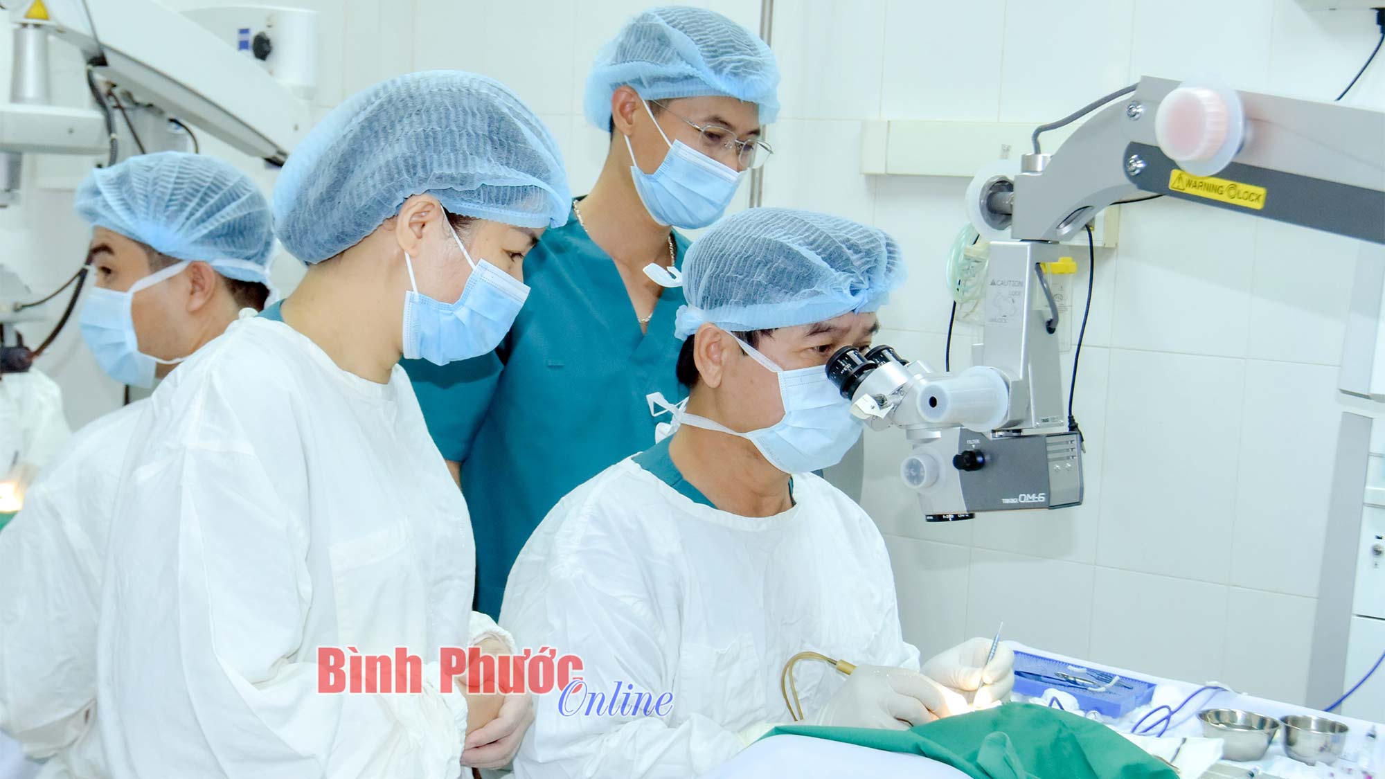 53 người dân tỉnh Bình Phước được phẫu thuật mắt miễn phí