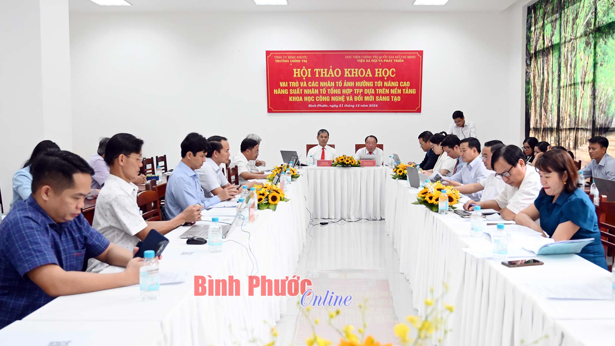 Bình Phước: Hội thảo khoa học vai trò và các nhân tố tổng hợp TFP