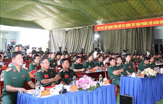 Diễn tập tác chiến phòng thủ Quân khu 7 năm 2024