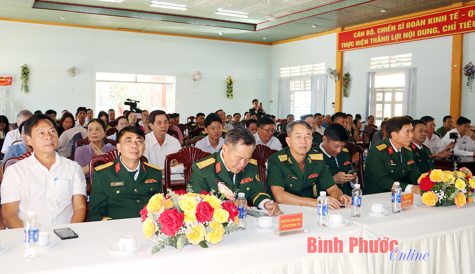 Đoàn Kinh tế - Quốc phòng 778 họp mặt kỷ niệm Ngày thành lập Quân đội nhân dân Việt Nam