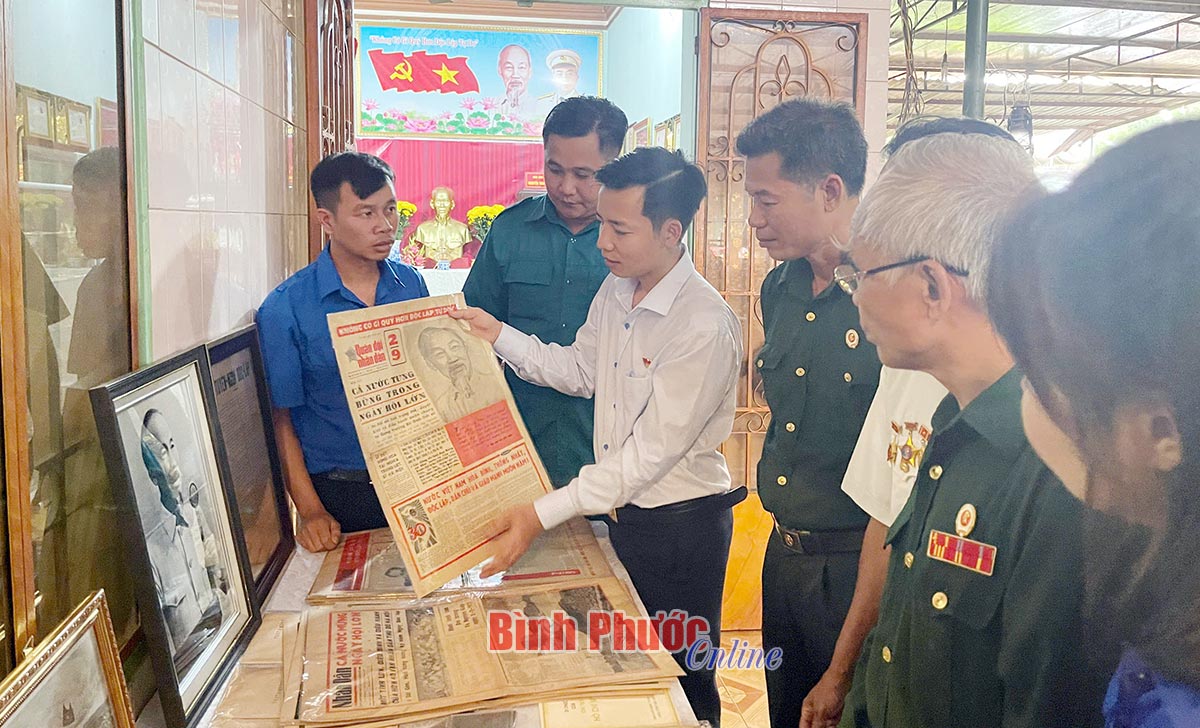 Lần đầu tiên ra mắt không gian trưng bày kỷ vật lịch sử tư nhân tại Bình Phước