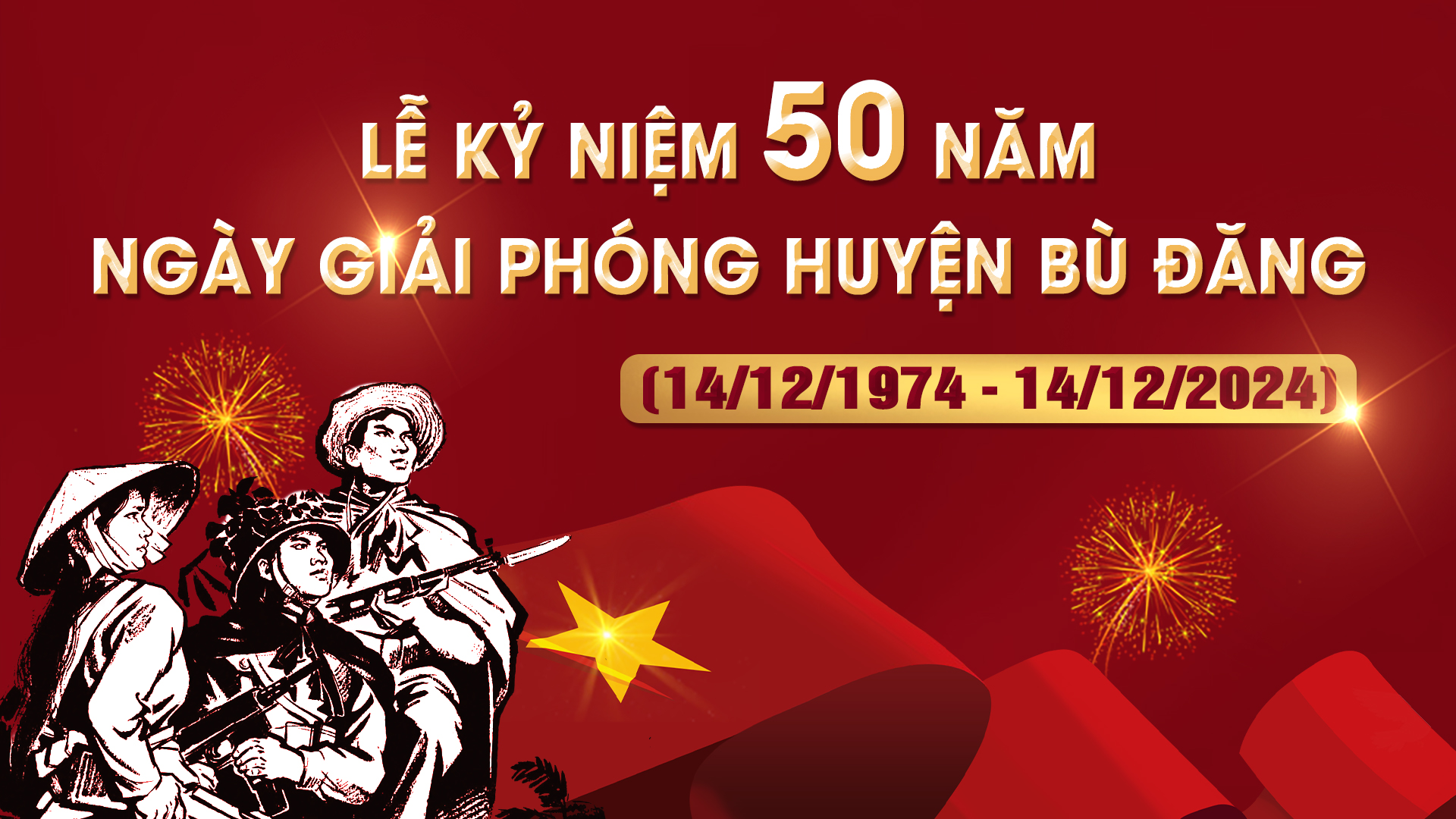 [Livestream] - Lễ kỷ niệm 50 năm Ngày giải phóng huyện Bù Đăng
