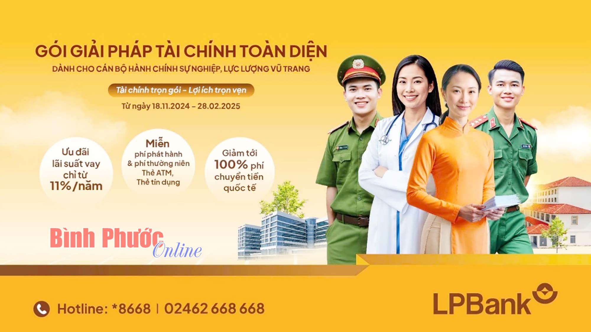 LPBank triển khai gói giải pháp tài chính toàn diện dành riêng cho cán bộ, nhân viên hành chính sự nghiệp và lực lượng vũ trang
