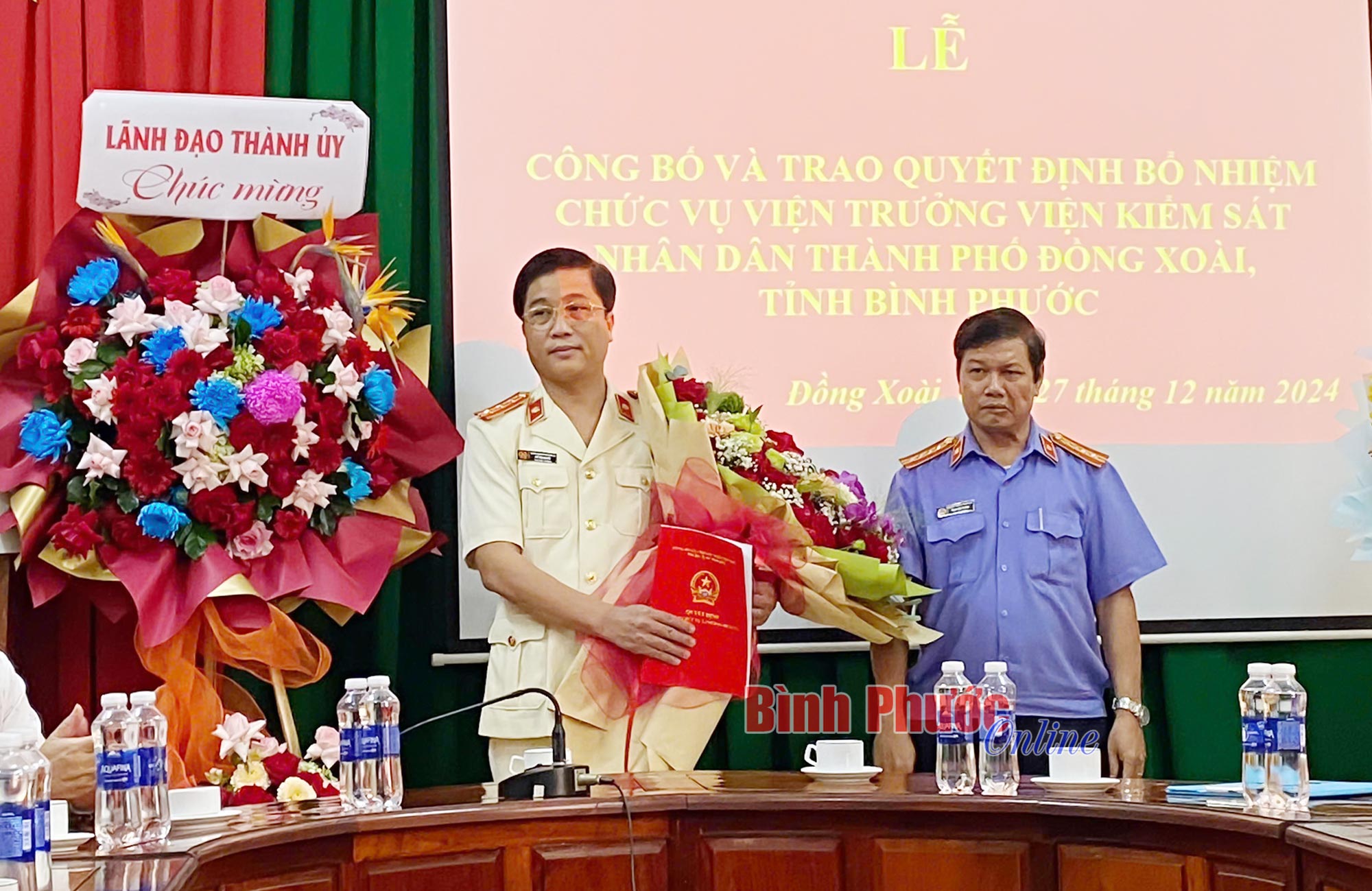 Viện Kiểm sát nhân dân thành phố Đồng Xoài có tân viện trưởng