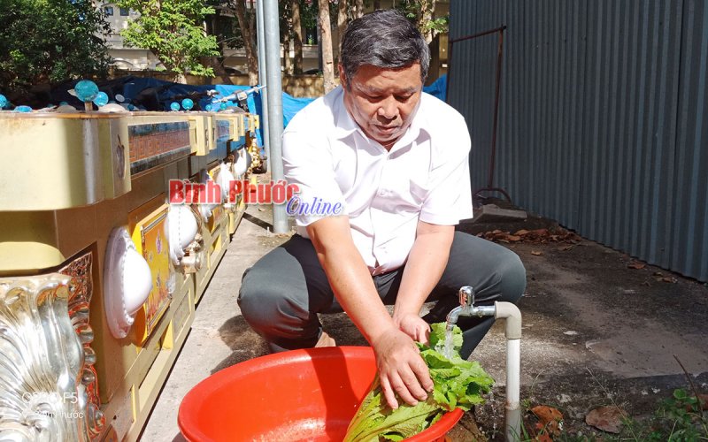 99,26% hộ dân Chơn Thành sử dụng nước hợp vệ sinh