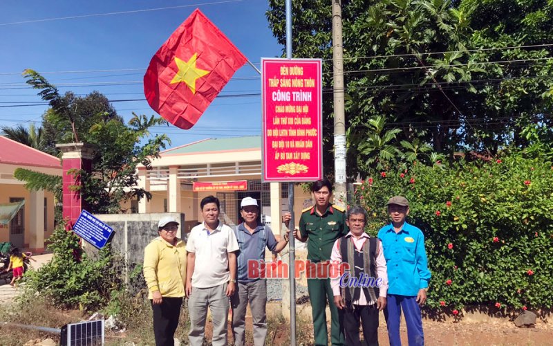 Bàn giao công trình “Ánh sáng biên cương”