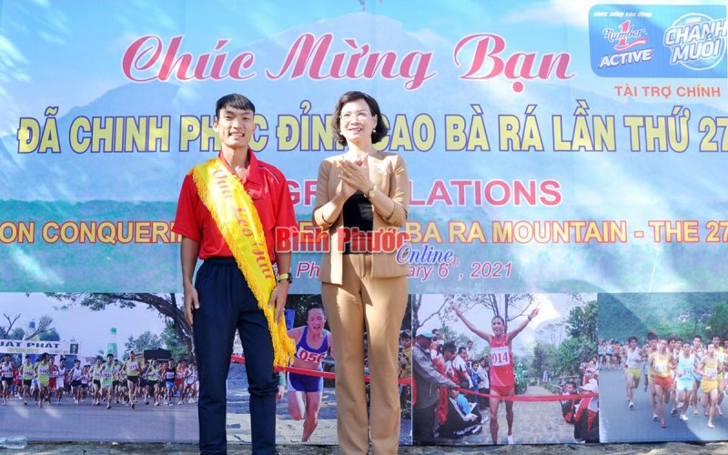 Bình Phước thắng lớn tại Giải vô địch quốc gia việt dã leo núi “Chinh phục đỉnh cao Bà Rá” lần thứ 27