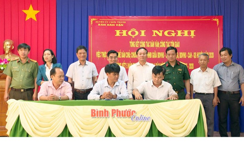 Chơn Thành: 5 năm xây dựng được 41 mô hình “dân vận khéo” 