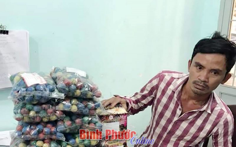 Chơn Thành tiếp tục bắt giữ đối tượng vận chuyển pháo nổ lậu 