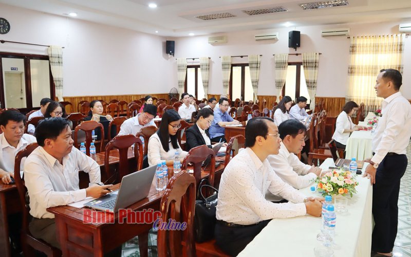 Đồng Xoài giao nội dung phần việc năm 2021 cho các đơn vị
