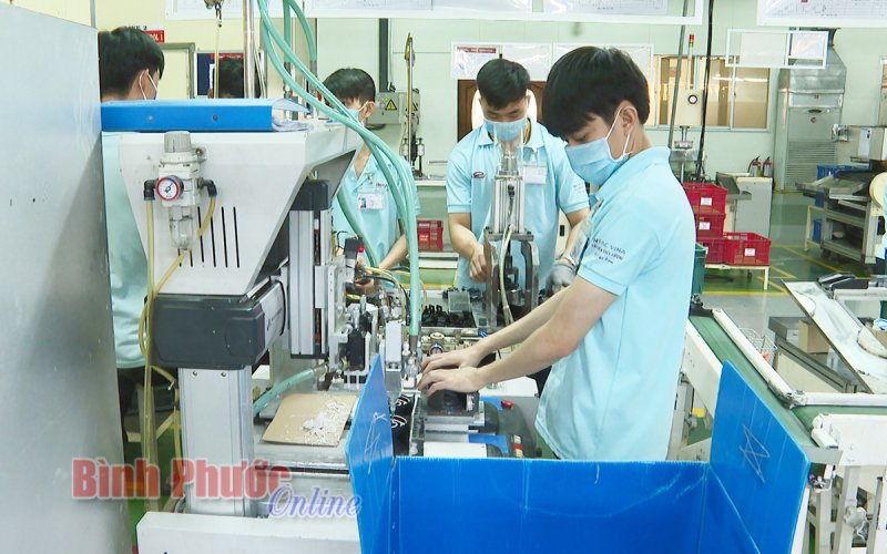 Năm 2020, chỉ số sản xuất công nghiệp của tỉnh tăng 13,65%