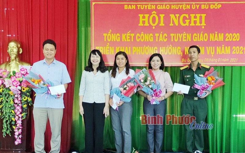 Năm 2020, huyện Bù Đốp làm tốt công tác tuyên truyền định hướng dư luận