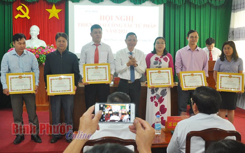 Năm 2020, ngành Tư pháp tỉnh thẩm định 117 dự thảo văn bản quy phạm pháp luật 