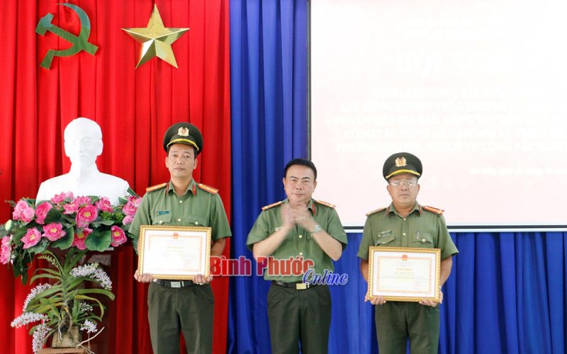 Năm 2020, tội phạm trên địa bàn Bù Đốp giảm