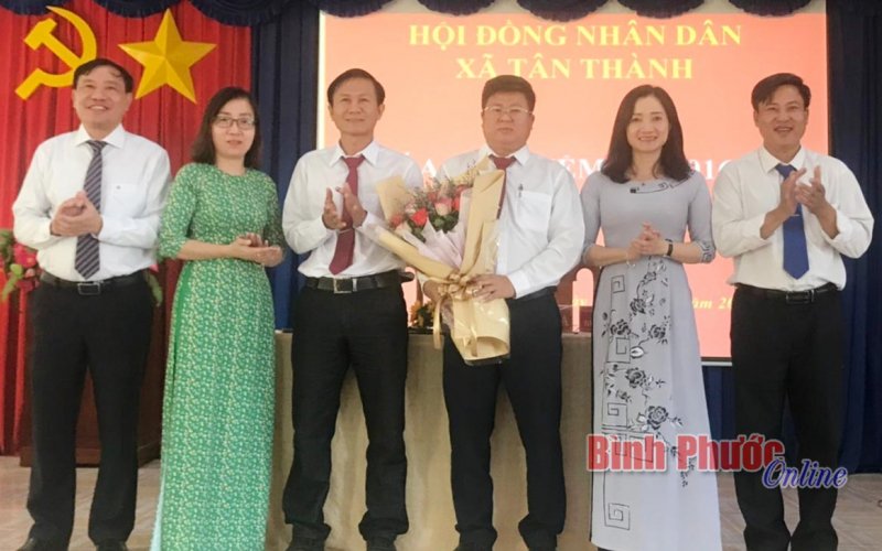 Ông Đặng Tấn Lộc được bầu giữ chức Chủ tịch UBND xã Tân Thành