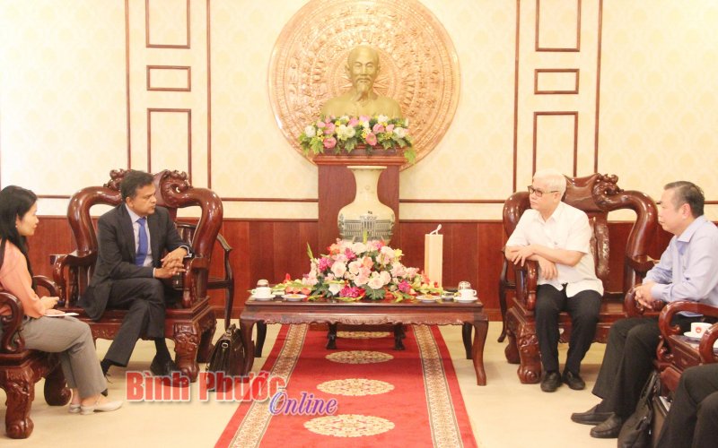 Quỹ Tài chính Úc tìm hiểu cơ hội đầu tư tại Bình Phước