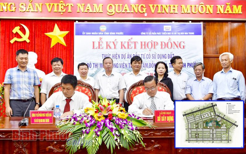 Quyết liệt triển khai dự án Công viên trung tâm Đồng Xoài