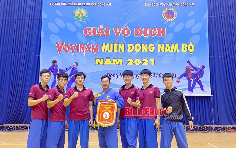 Vovinam Bình Phước thắng lớn trong ngày đầu ra quân Giải vô địch Vovinam miền Đông Nam bộ năm 2021